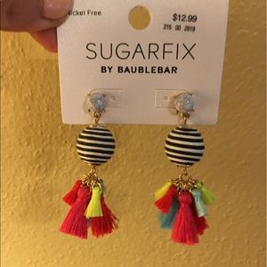 Sugarfix by BaubleBar Multi-color Tassel Earrings